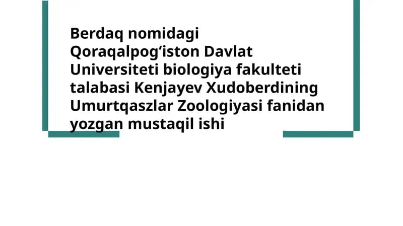 hayvonlarni o'rganish usullari