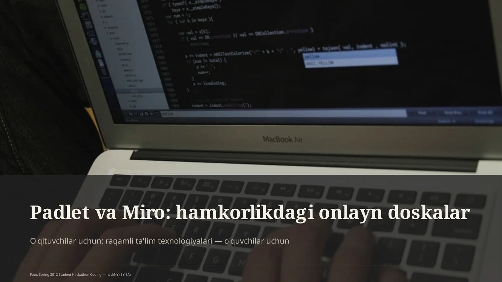 Dars rejasi