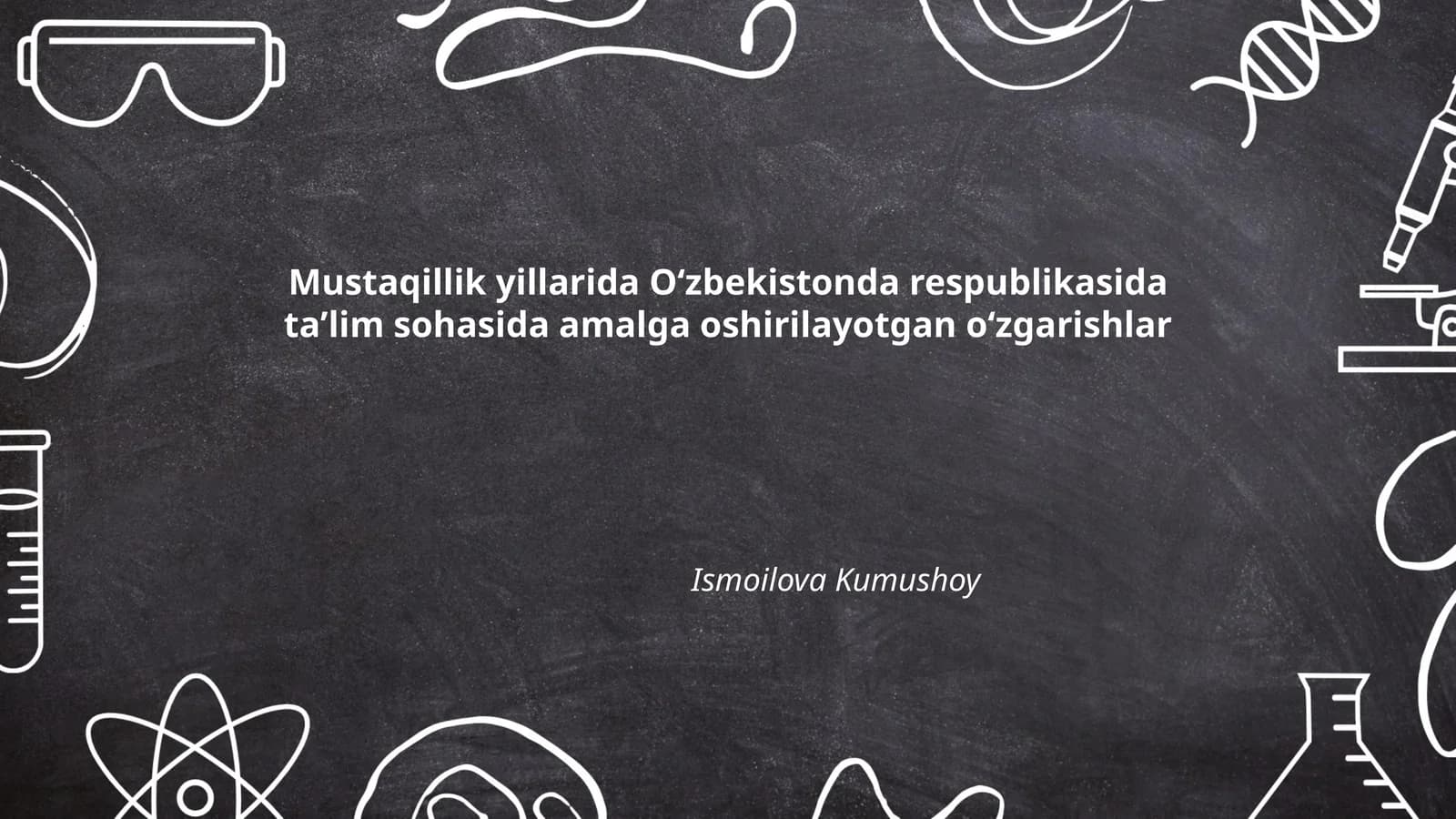 Mustaqillik yillarida Oʻzbekistonda respublikasida taʼlim sohasida amalga oshirilayotgan oʻzgarishlar