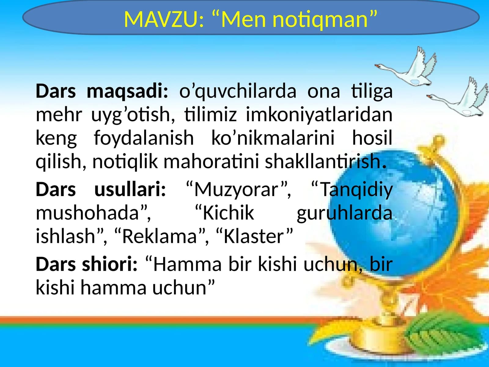 Men notiqman