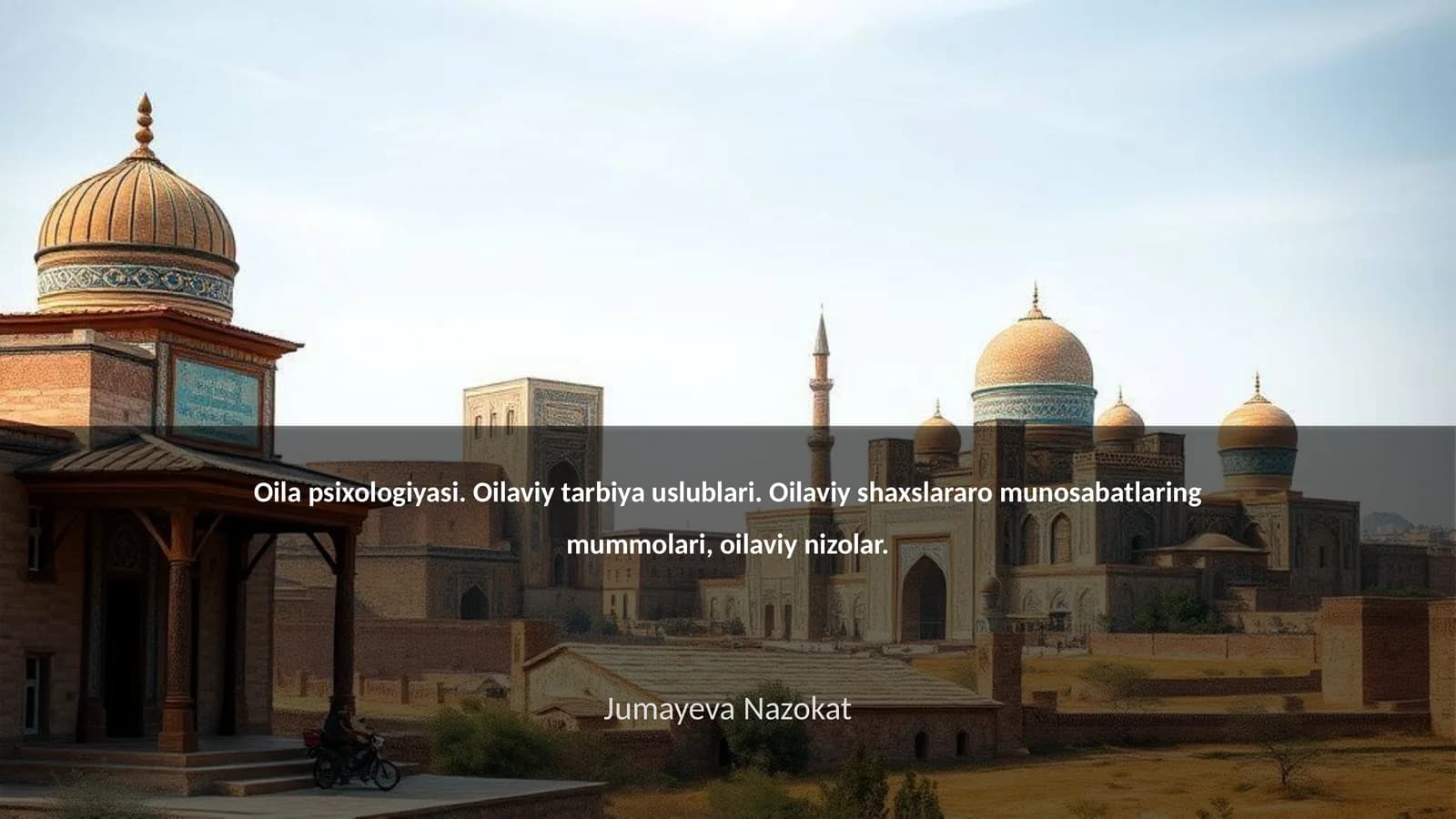 Oilaviy psixologiyasi