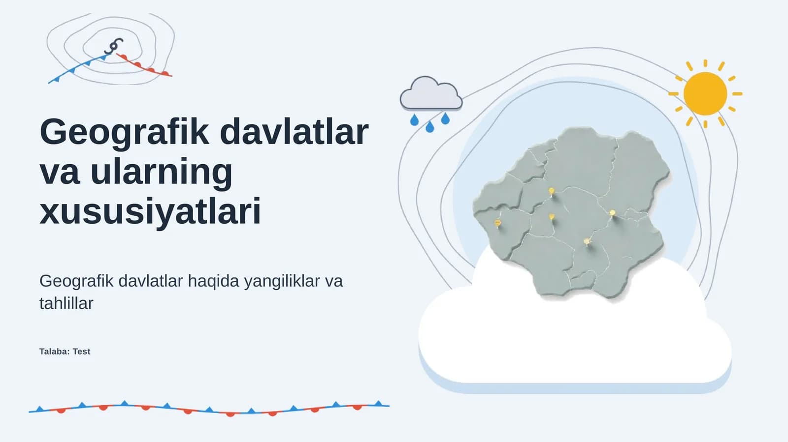 Geografik davlatlar va ularning xususiyatlari