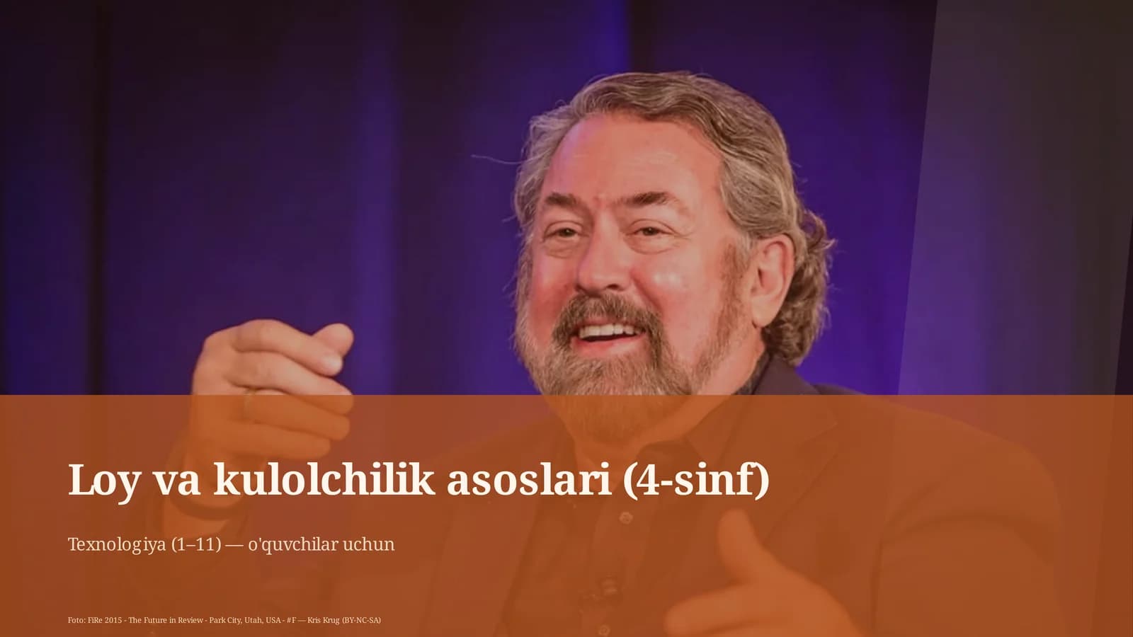 Loy va kulolchilik asoslari (4-sinf)