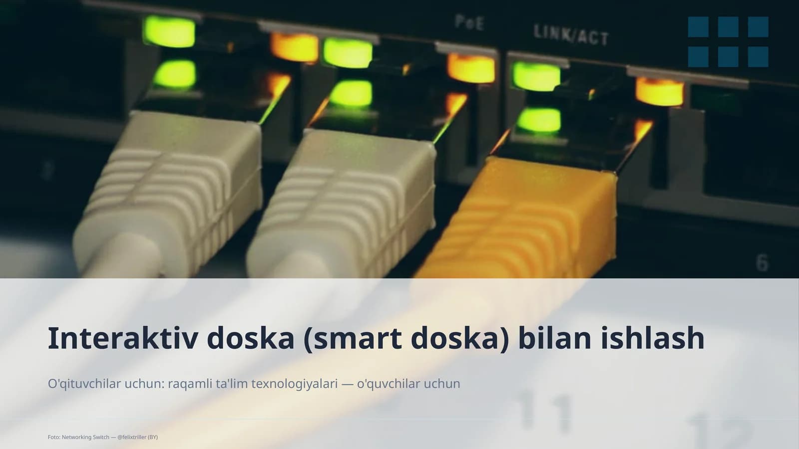 Interaktiv doska (smart doska) bilan ishlash