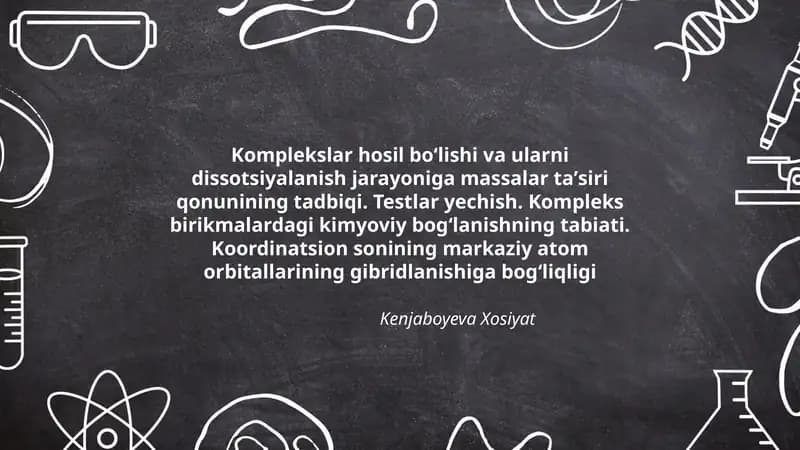 Kenjaboyeva Xosiyat