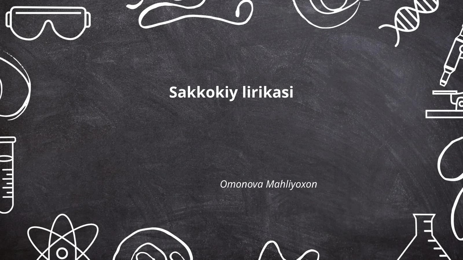 Sakkokiy lirikasi