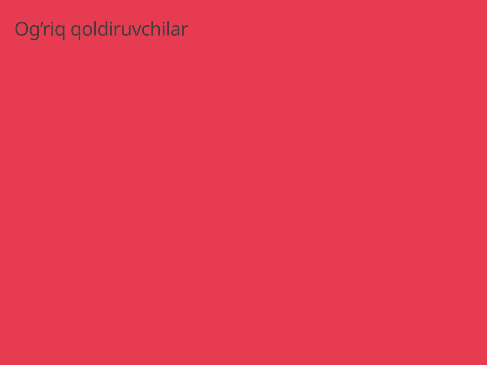 Mahalliyanestetiklar