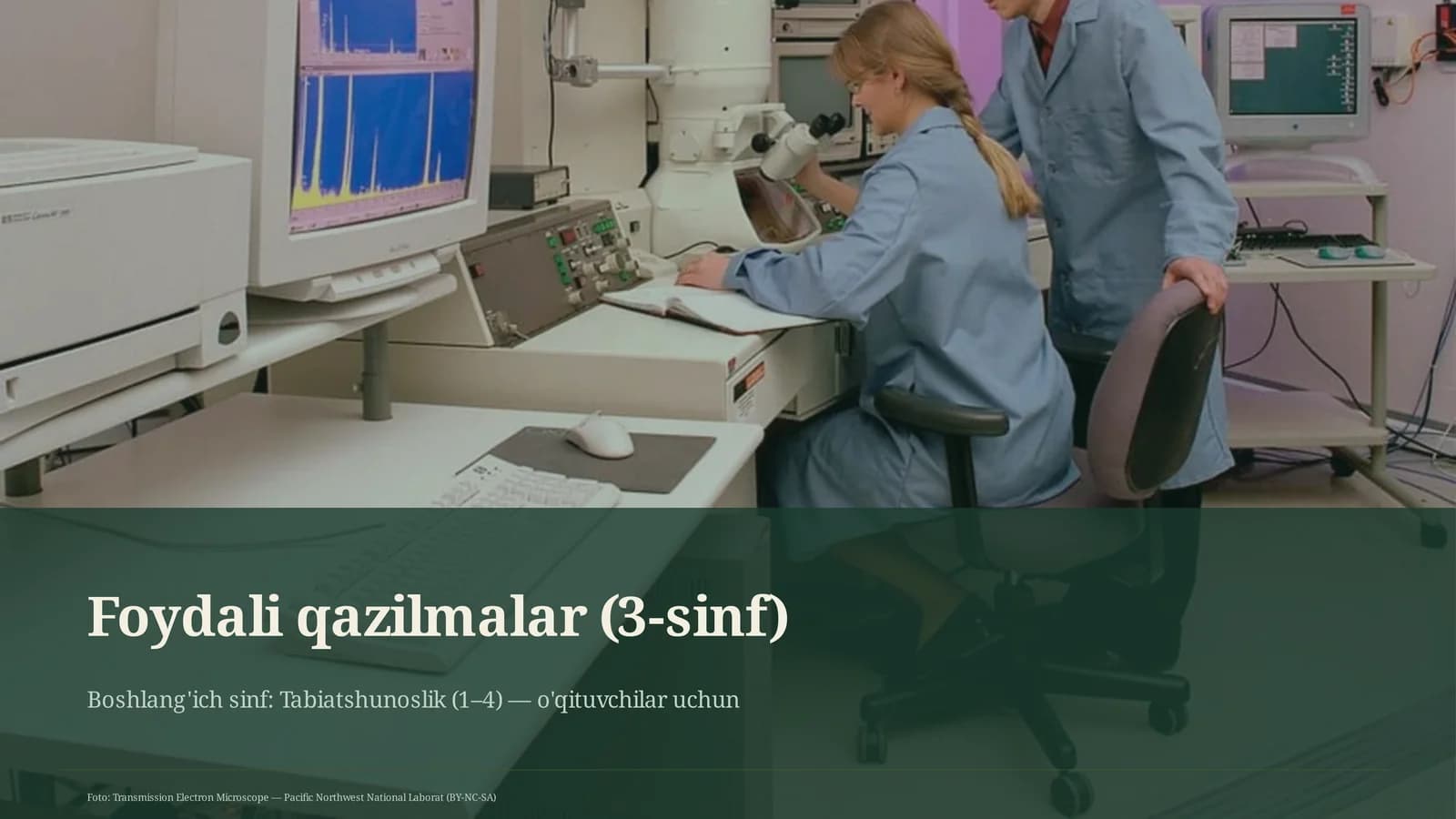 Boshlang'ich sinf: Tabiatshunoslik (1–4) — o'qituvchilar uchun