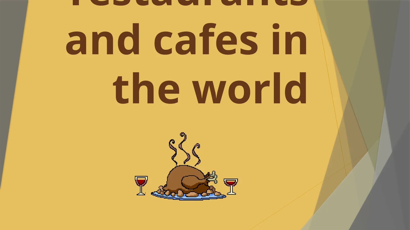 RestaurantAttractionTaste of dark