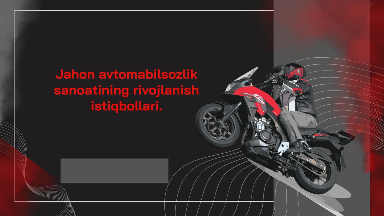 Jahon avtomabilsozlik sanoatining rivojlanish istiqbollari