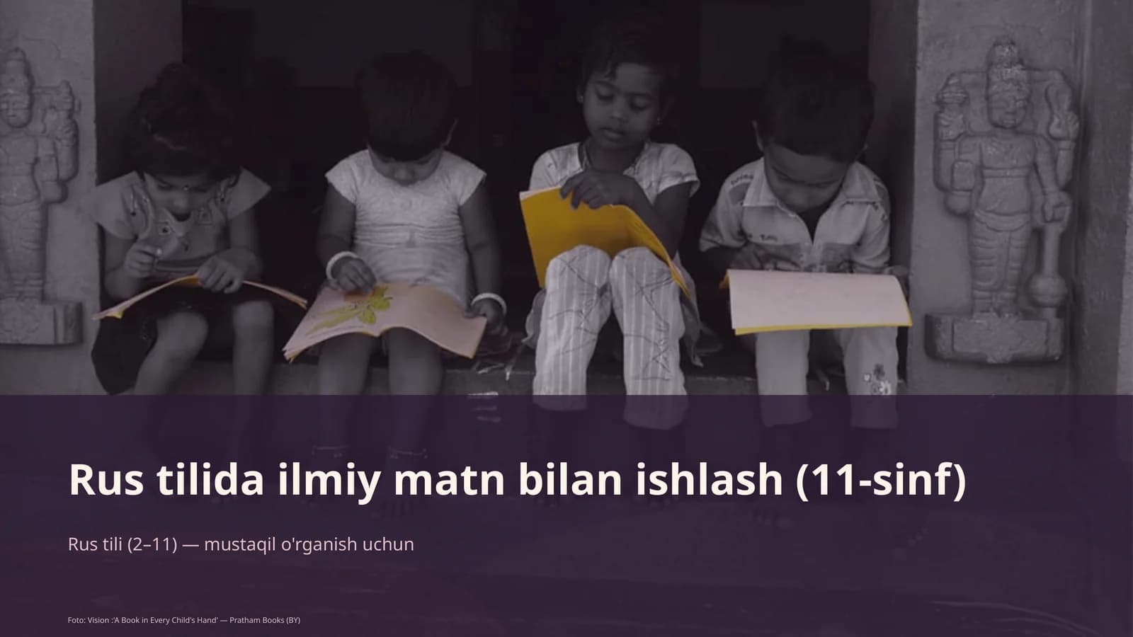 Rus tilida ilmiy matn bilan ishlash (11-sinf)