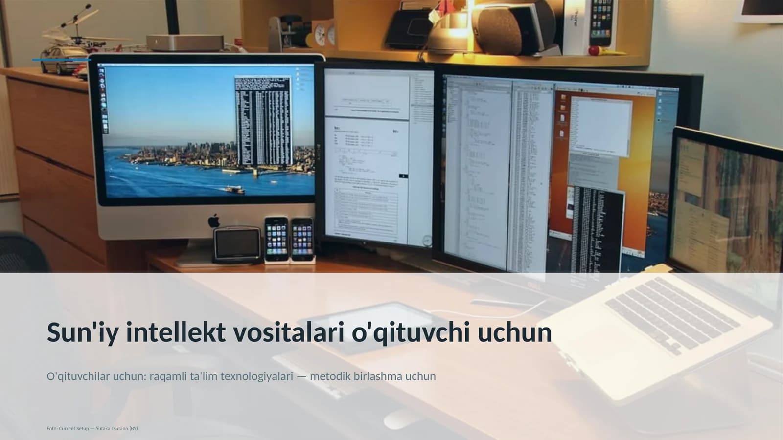 Sun'iy intellekt vositalari o'qituvchi uchun