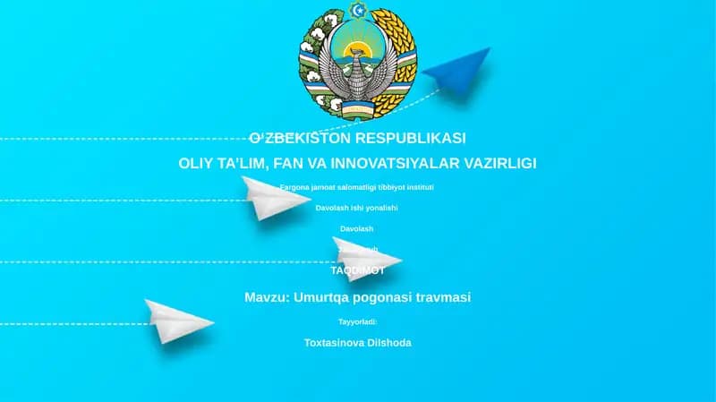 Umurtqa pogonasi travmasi