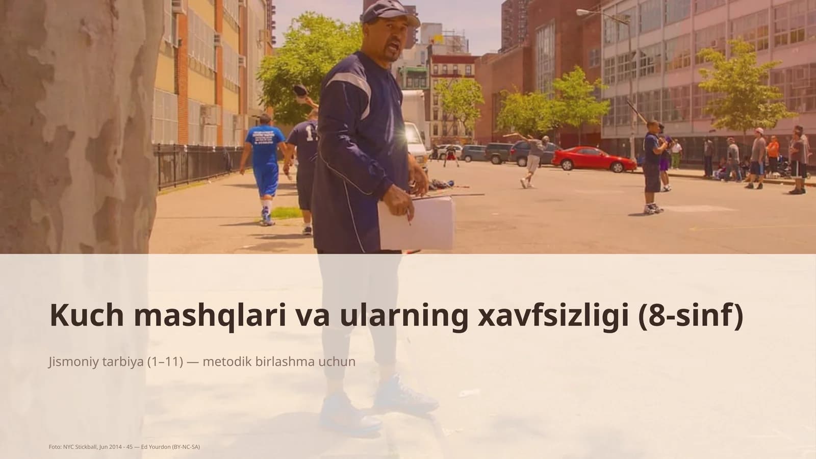 Kuch mashqlari va ularning xavfsizligi (8-sinf)