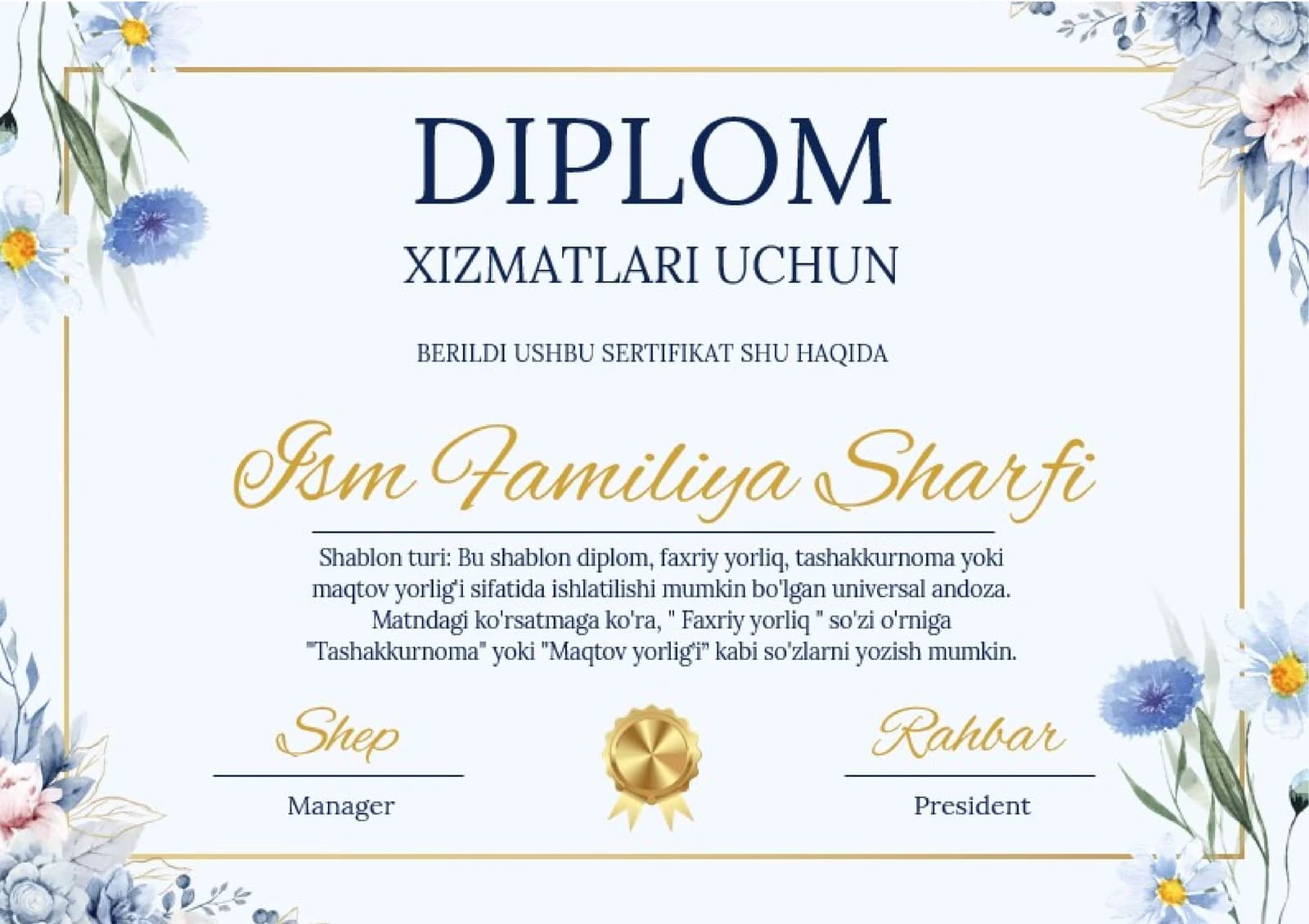 Diplom Sertifikat