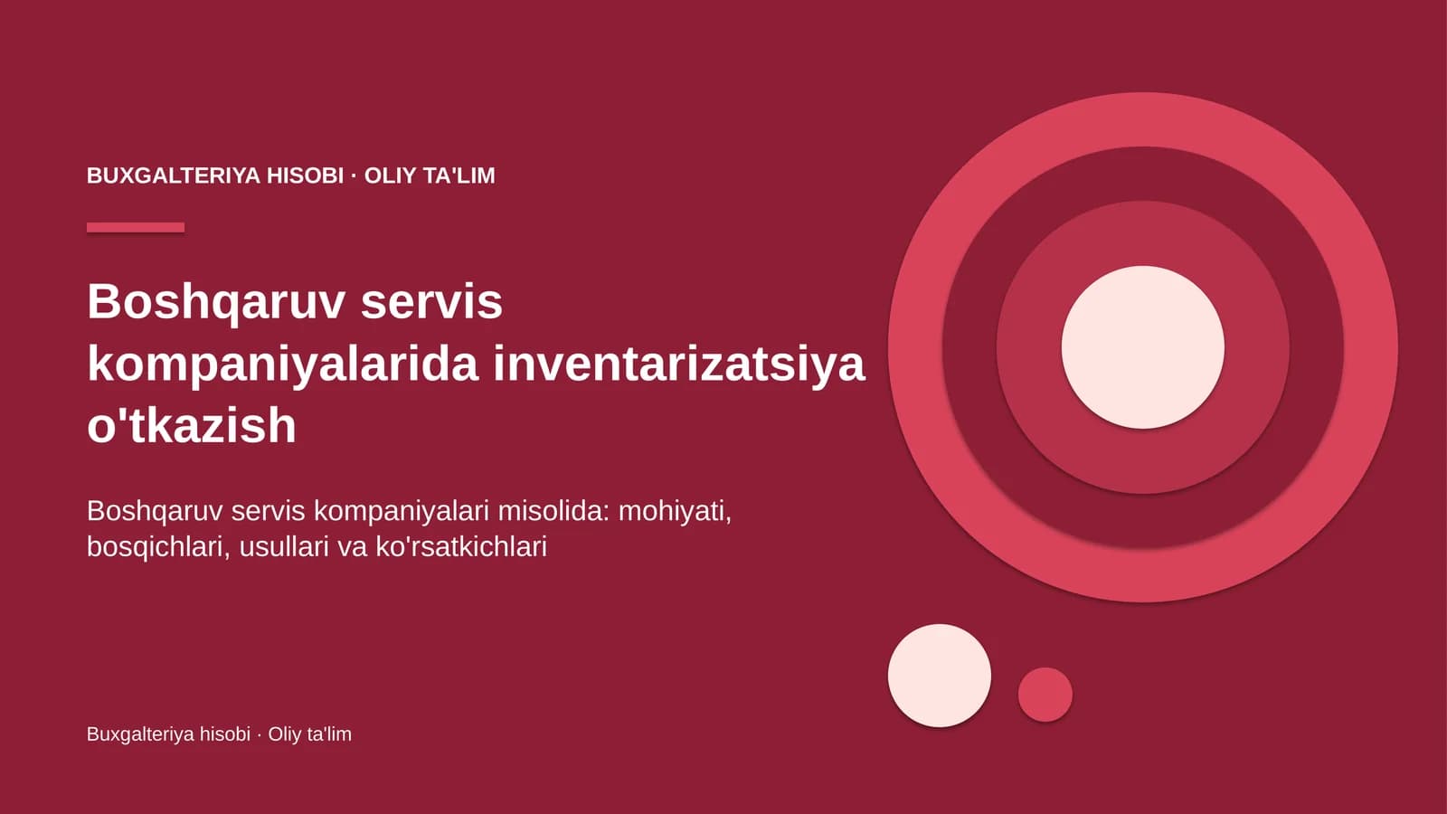 boshqaruv servis kompaniyalarida inventarizatsiya o'tkazish 8600