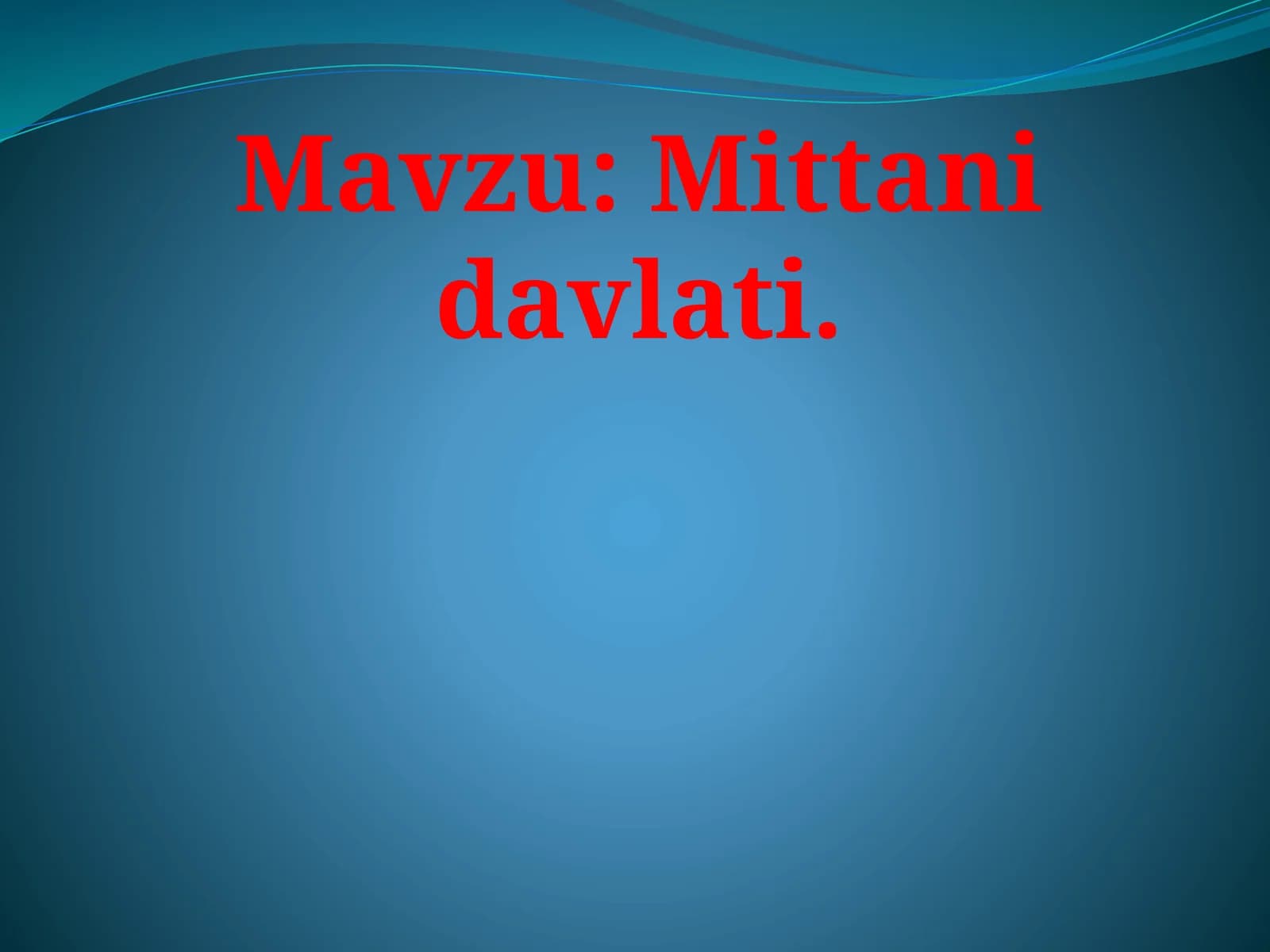 Mittanidavlati
