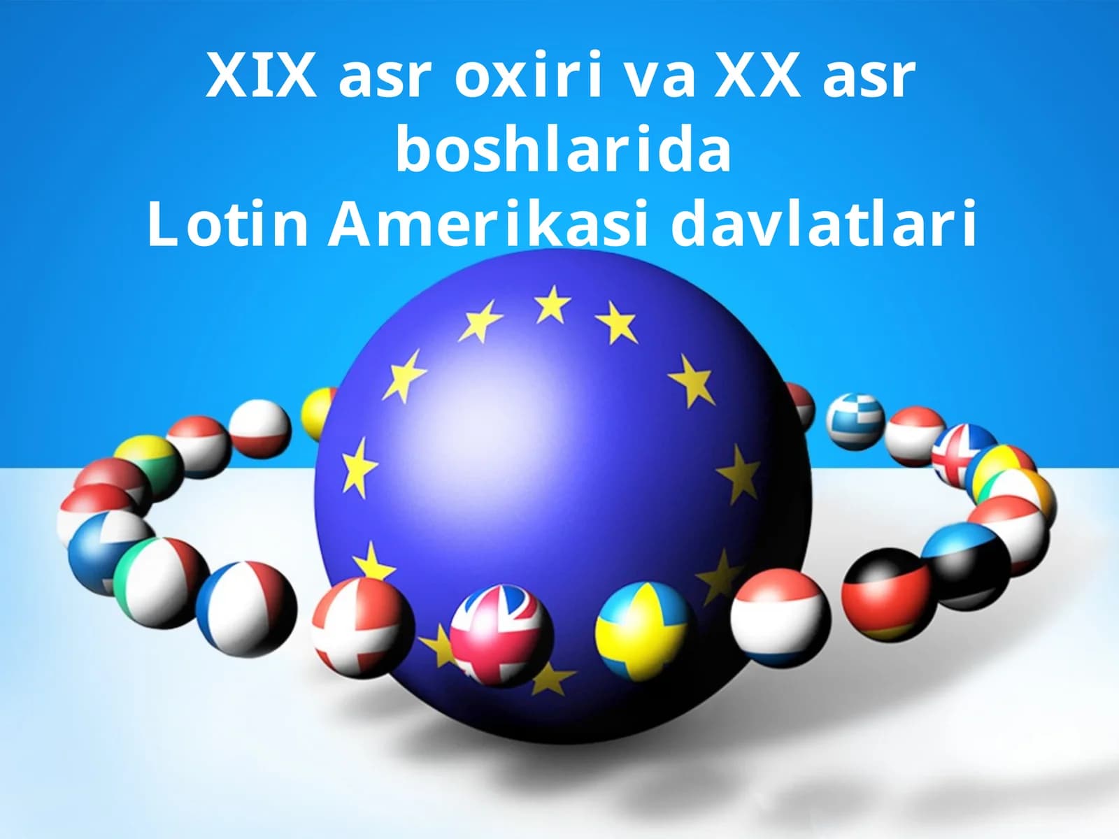 XIX asr oxiri va XX asr boshlaridaLotin Amerikasi davlatlari