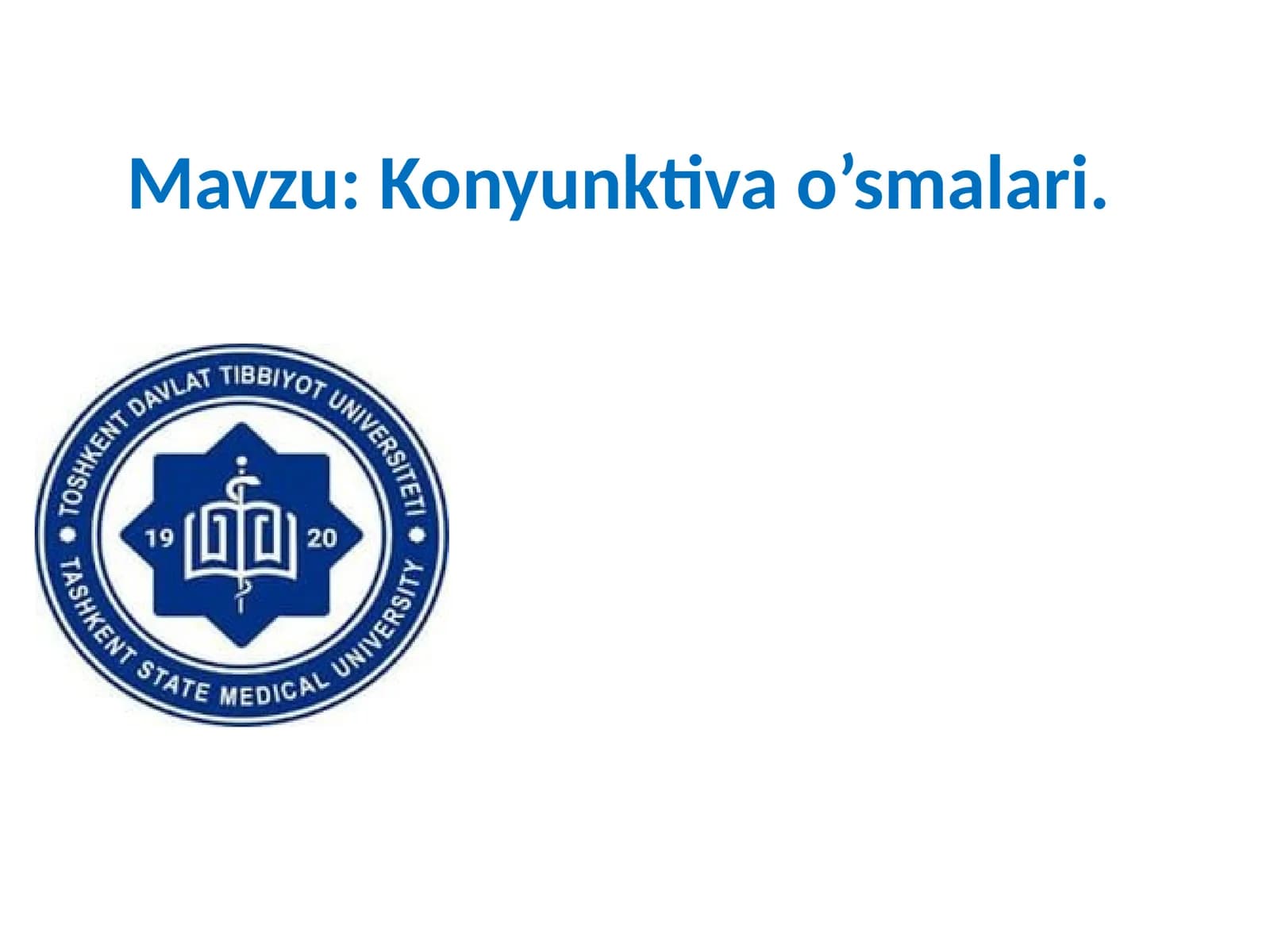 konyuktiva o'smalari