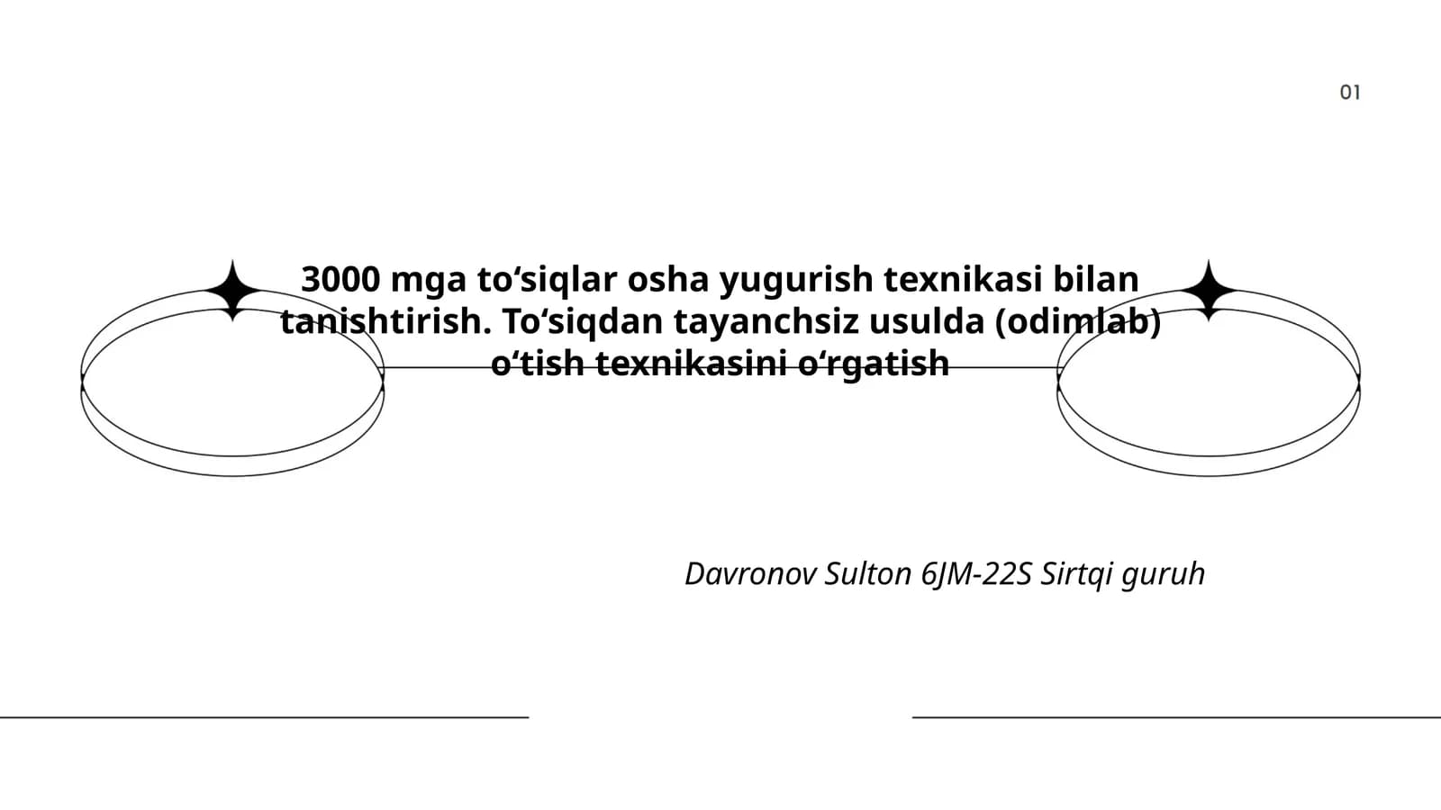 3000 mga to‘siqlar osha yugurish texnikasi