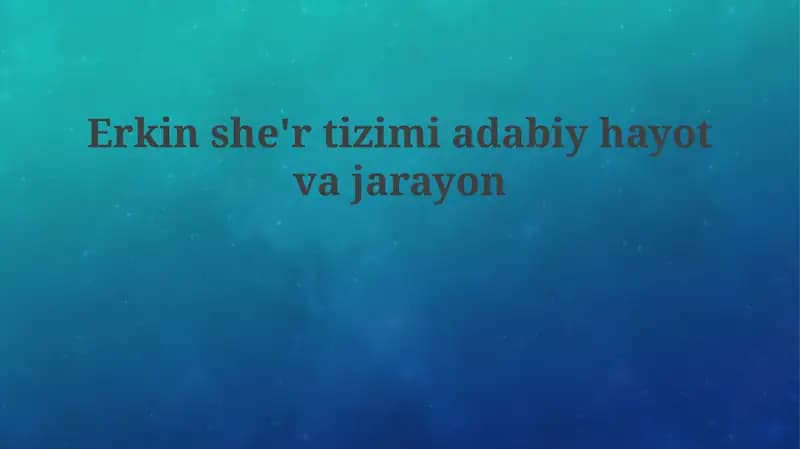 Erkin vazn