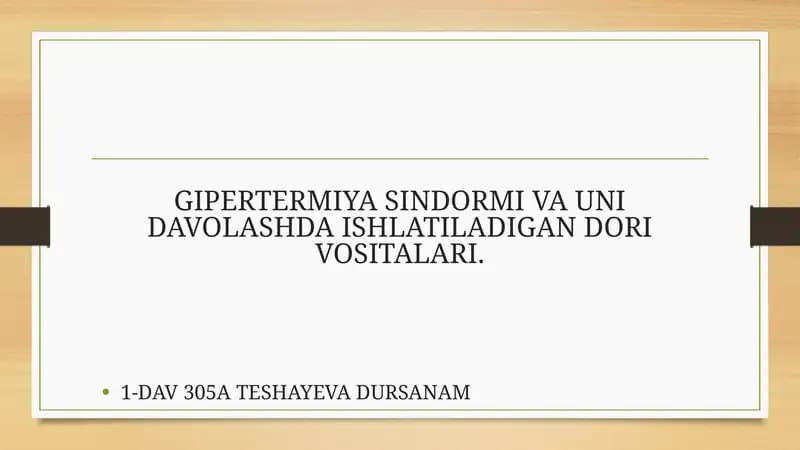 Dori vositalari