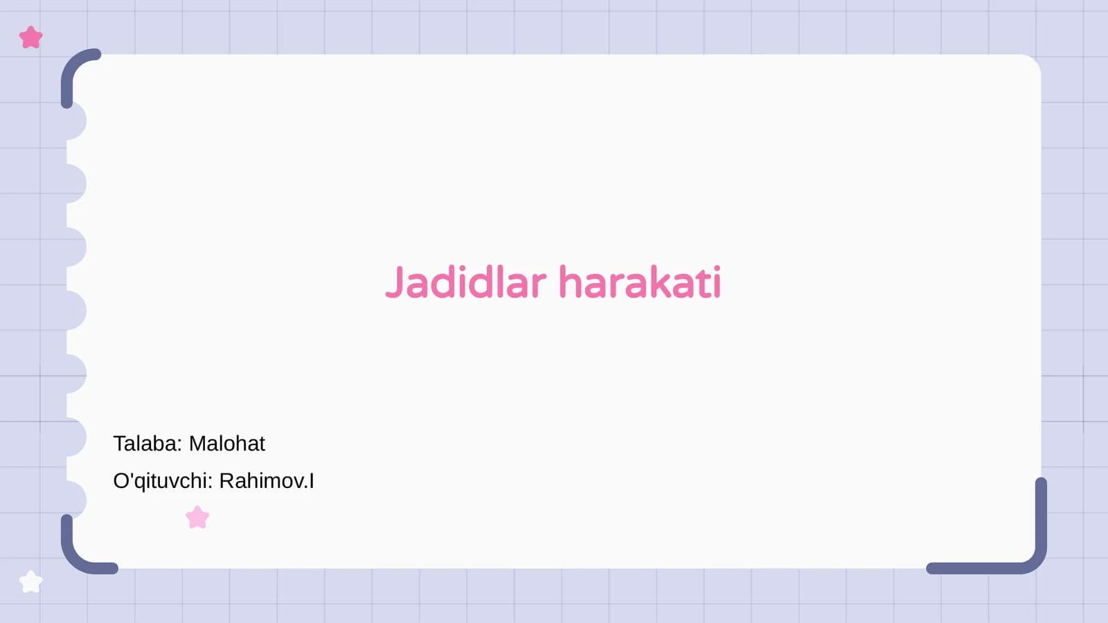 Jadidlar harakati