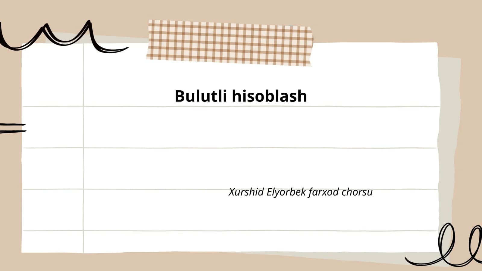 Bulutli hisoblash