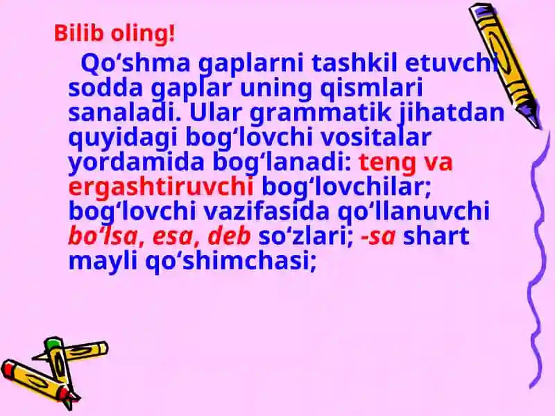 Qo‘shma Gaplar