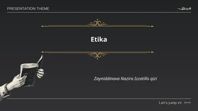 Etika