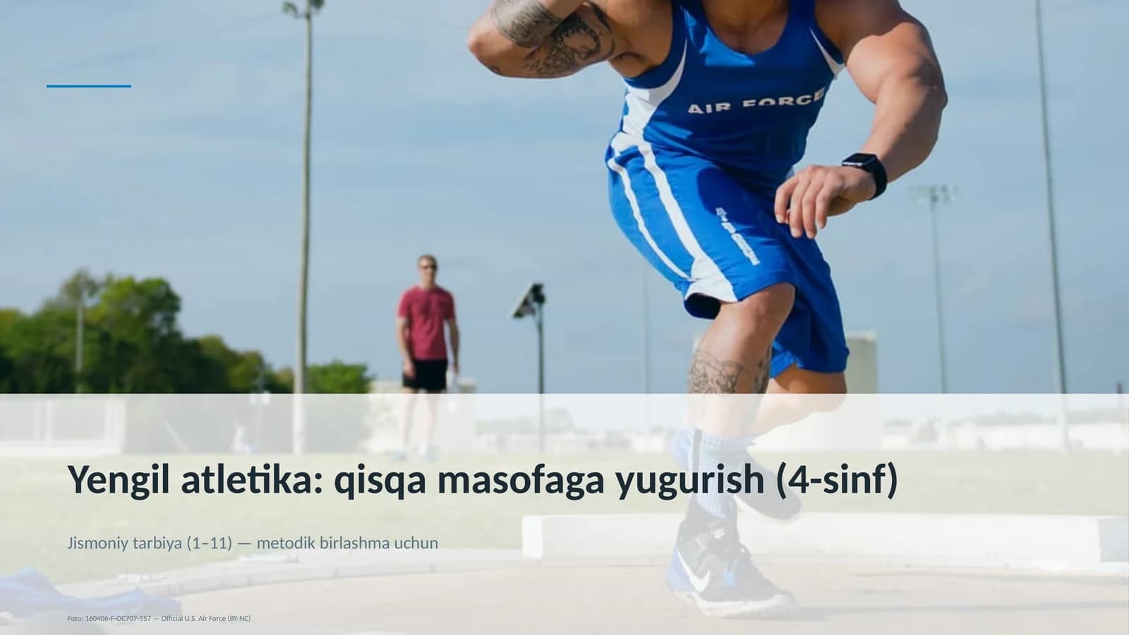 Yengil atletika: qisqa masofaga yugurish (4-sinf)