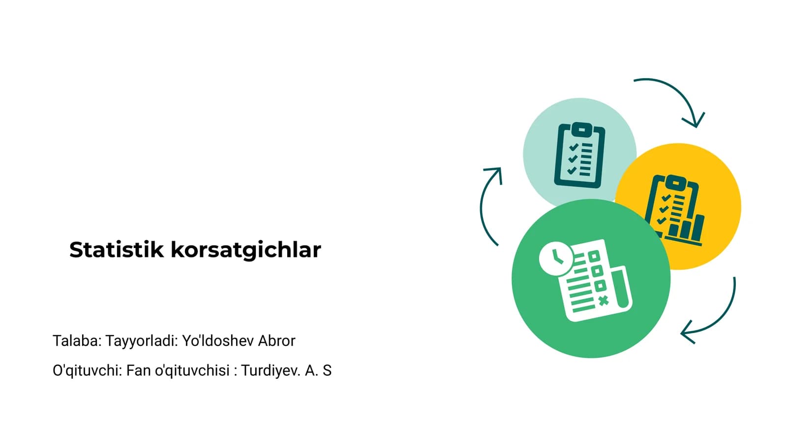 Statistik korsatgichlar