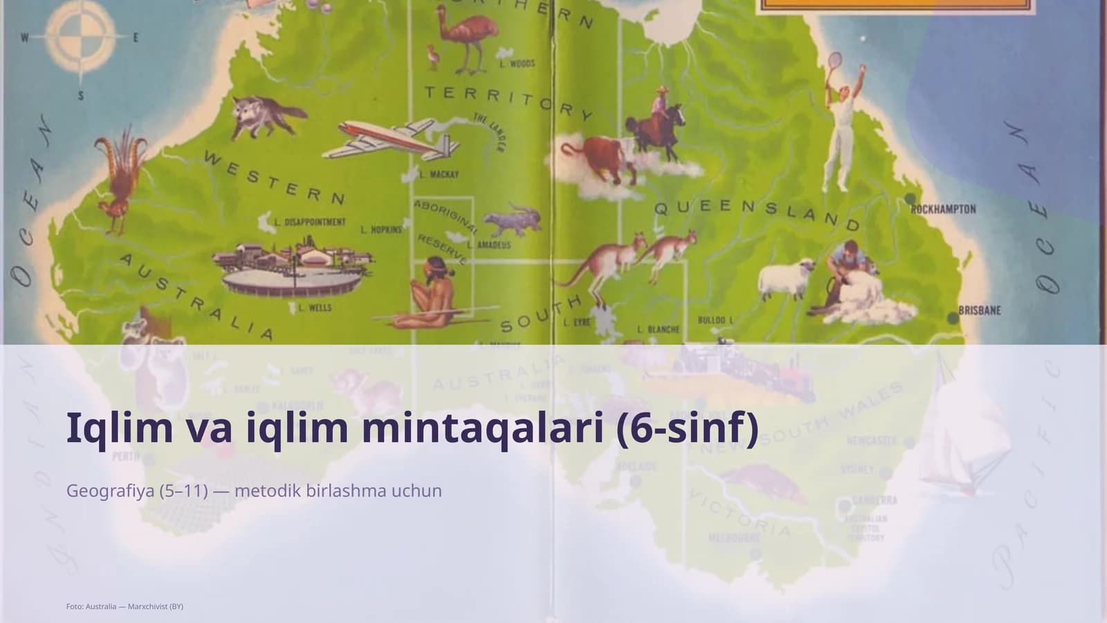 Iqlim va iqlim mintaqalari (6-sinf)