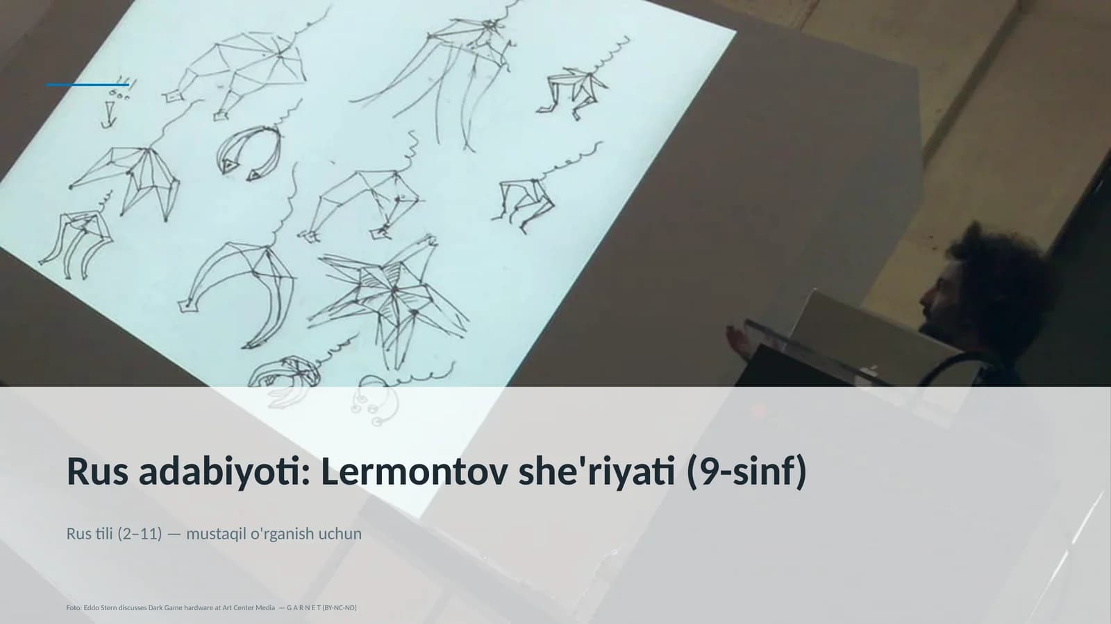 Rus adabiyoti: Lermontov she'riyati (9-sinf)