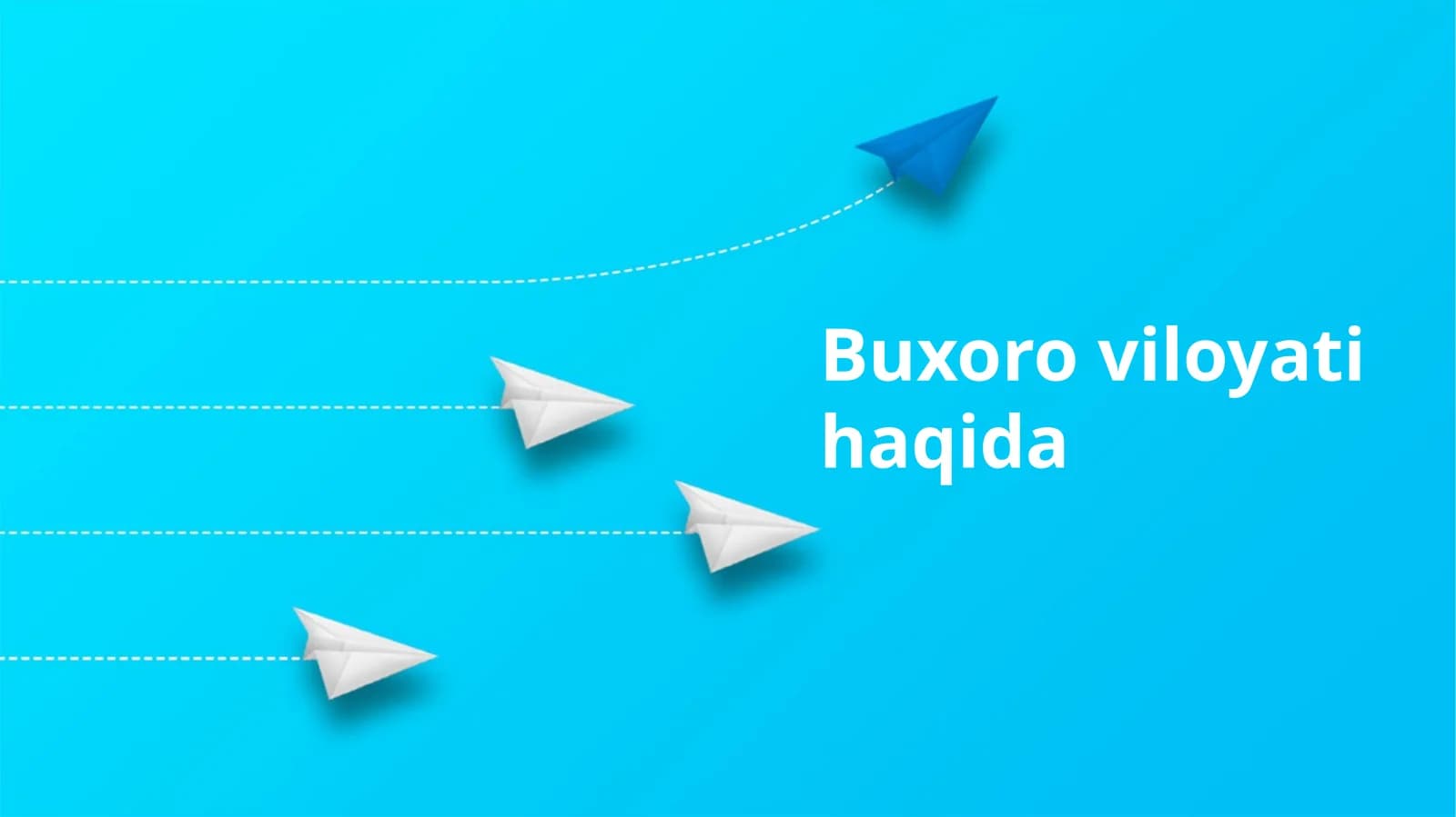 Buxoro viloyati haqida