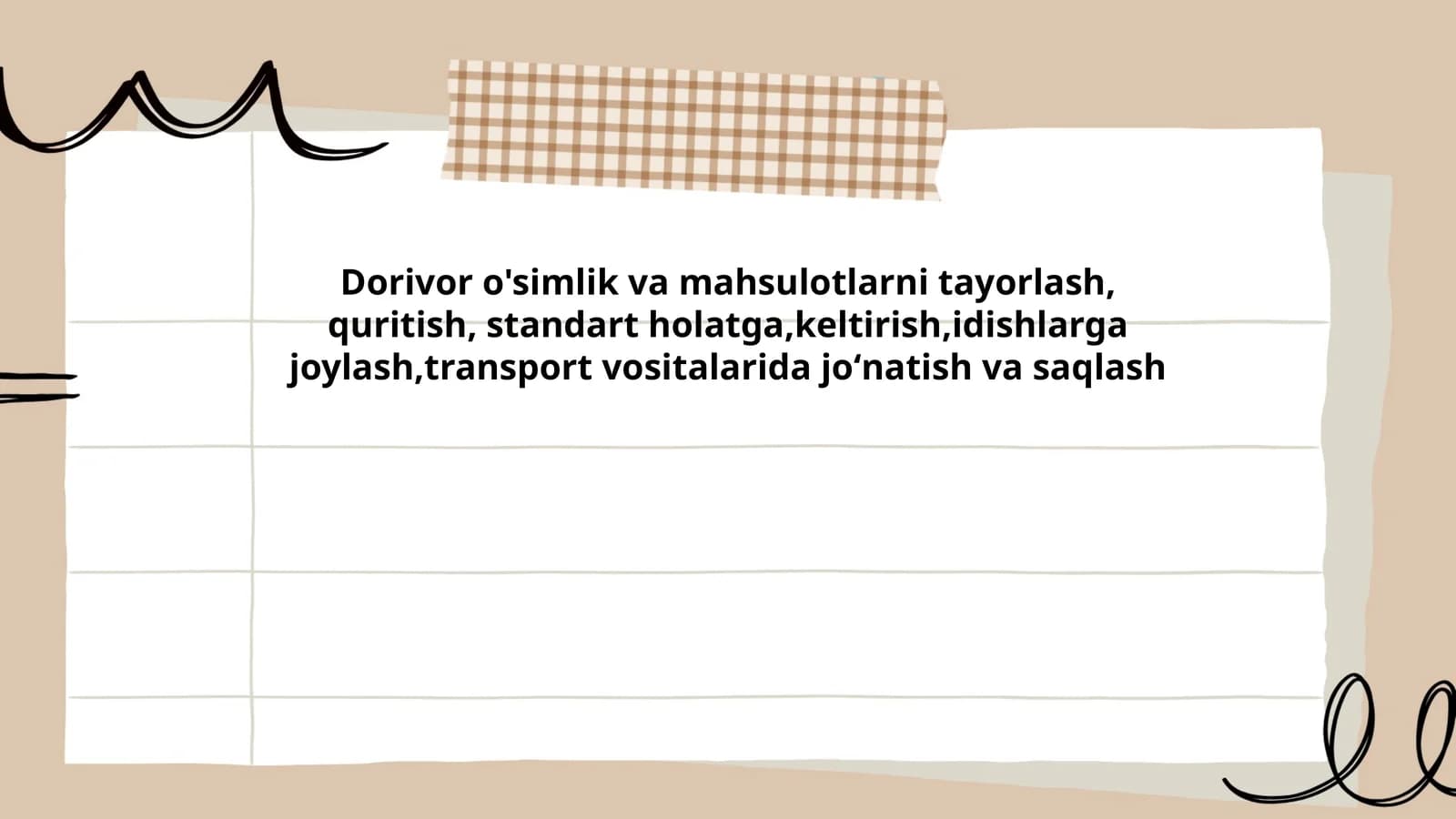 Dorivor o'simliklarni yetishtirish usullari
