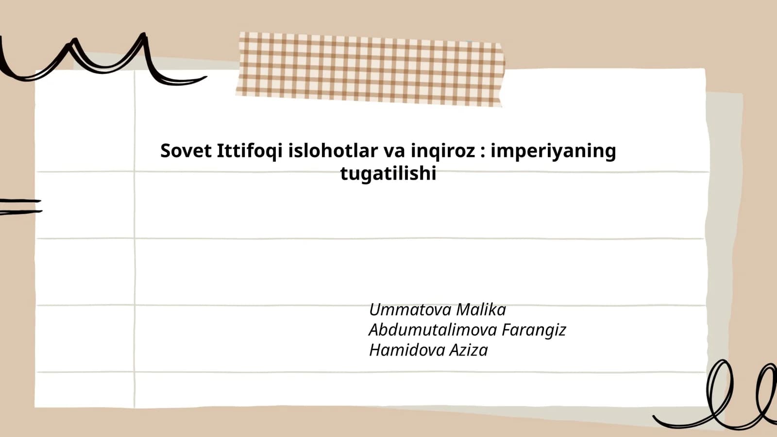 Sovet Ittifoqi islohotlar va inqiroz: imperiyaning tugatilishi