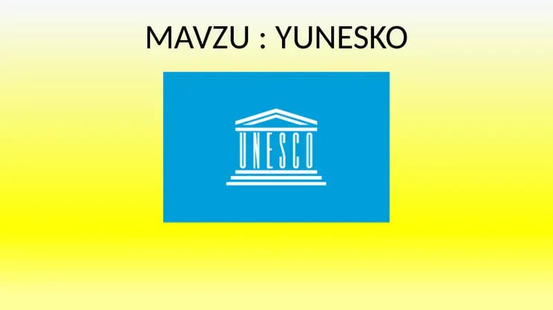 UNESCO
