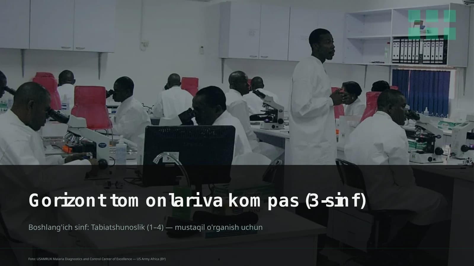 Gorizont tomonlari va kompas (3-sinf)