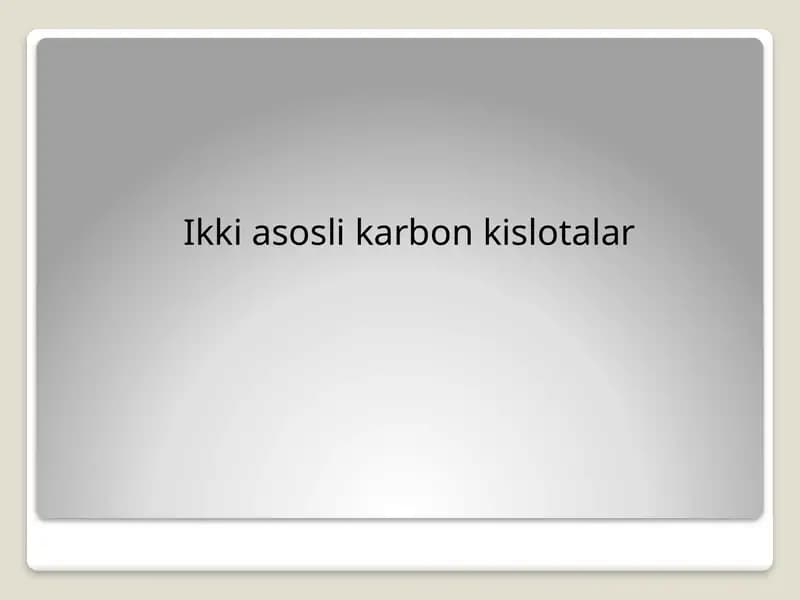 Ikkiasoslikarbonkislotalar