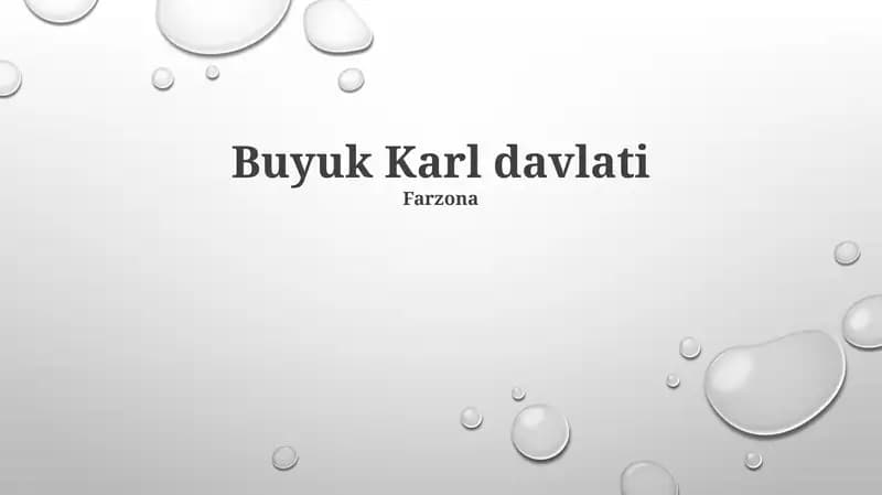 Buyuk Karl davlati