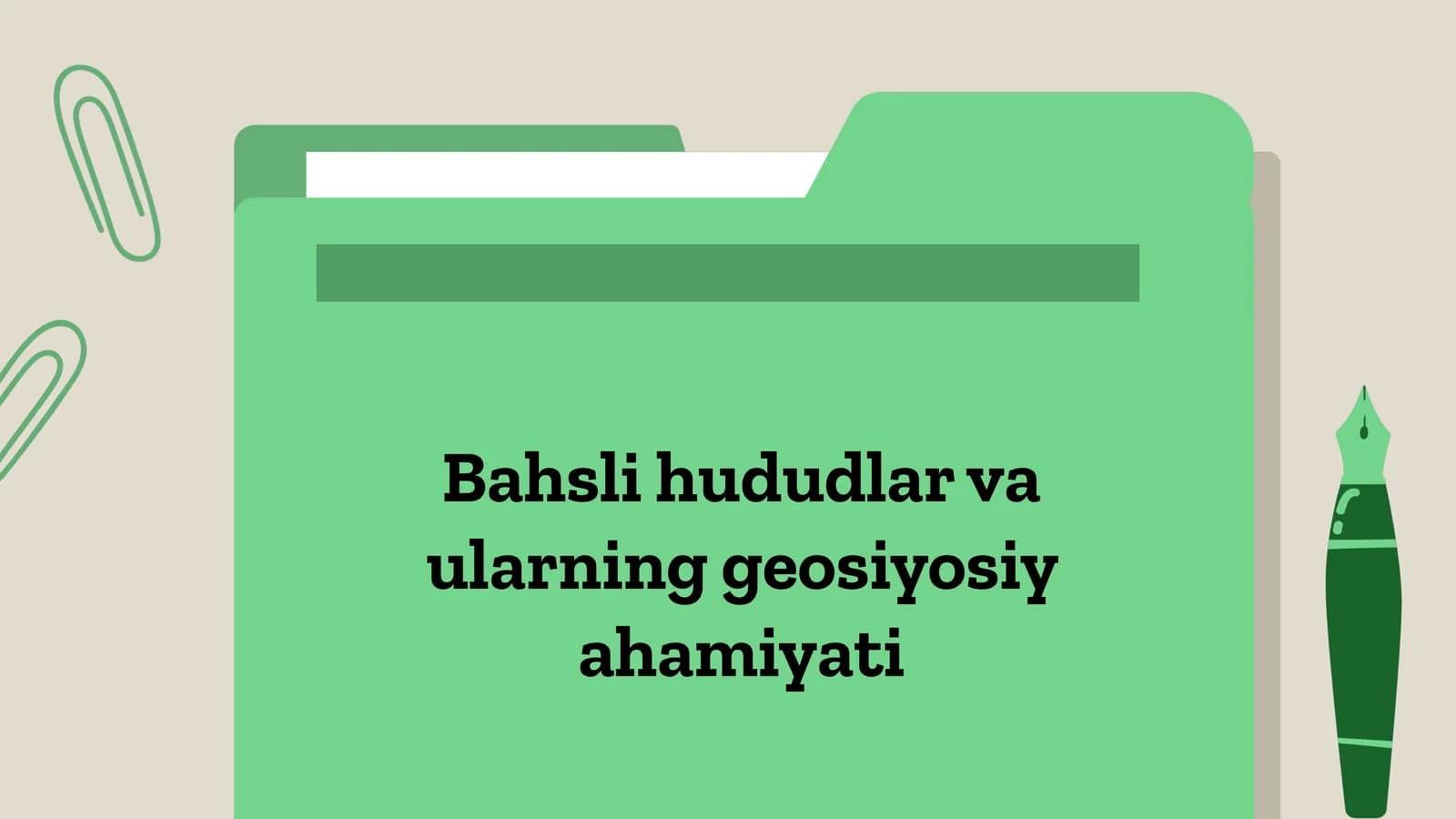 Bahsli hududlar va ularning geosiyosiy ahamiyati