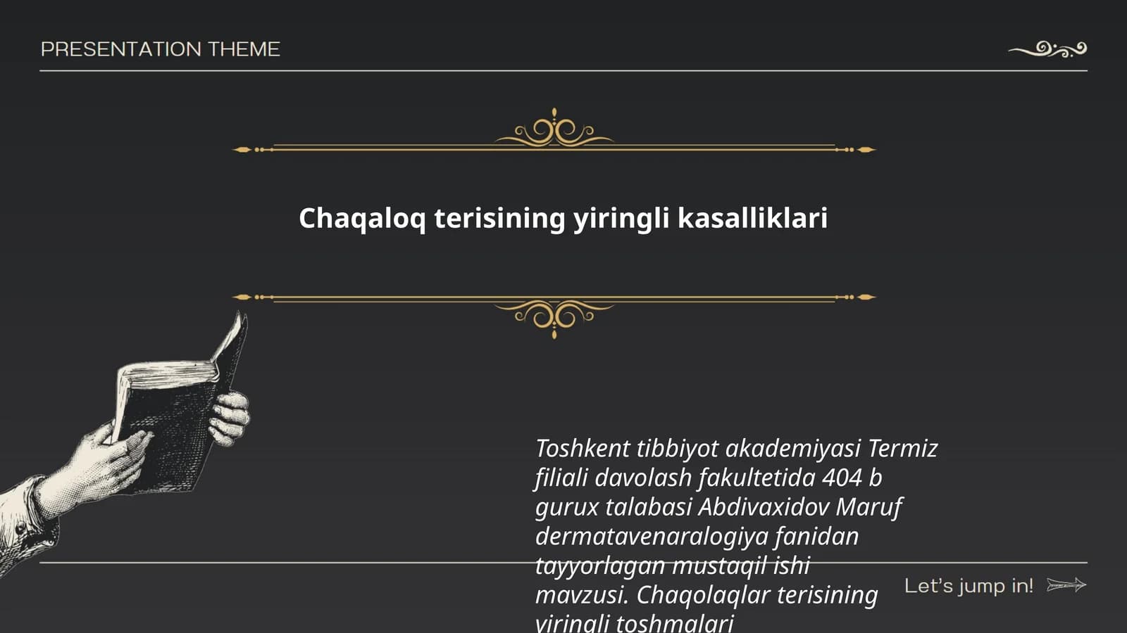 Chaqaloq terisining yiringli kasalliklari