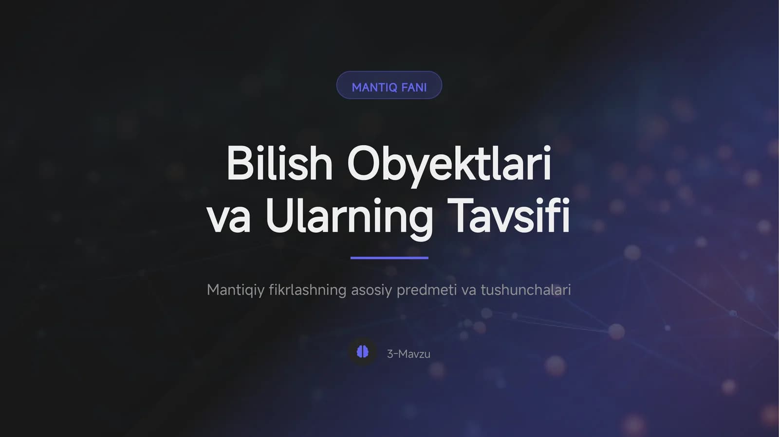 MANTIQ FANI