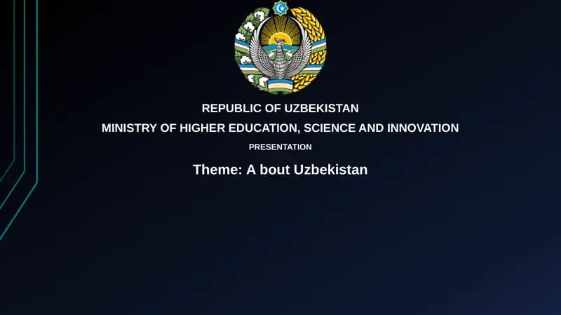 Discovering Uzbekistan: A Land of History and Culture