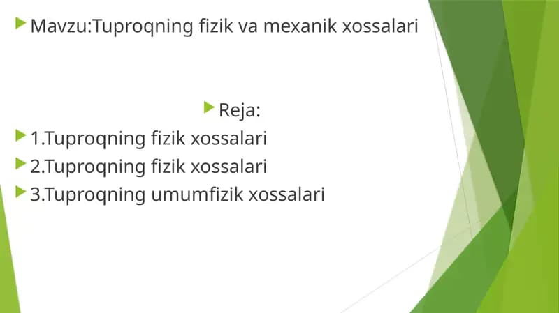 qishloq xo'jaligi yerlarining unumdorligini oshirishda zamonaviy tehnalogiyalardan foydalanish