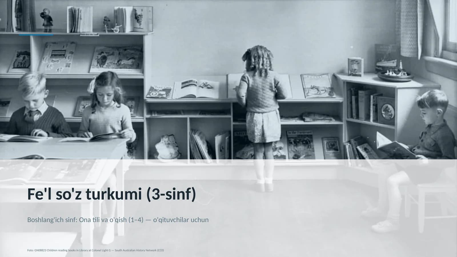 Fe'l so'z turkumi (3-sinf)
