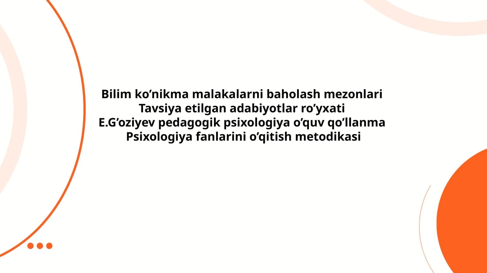 E.G’oziyev pedagogik psixologiya o’quv qo’llanma