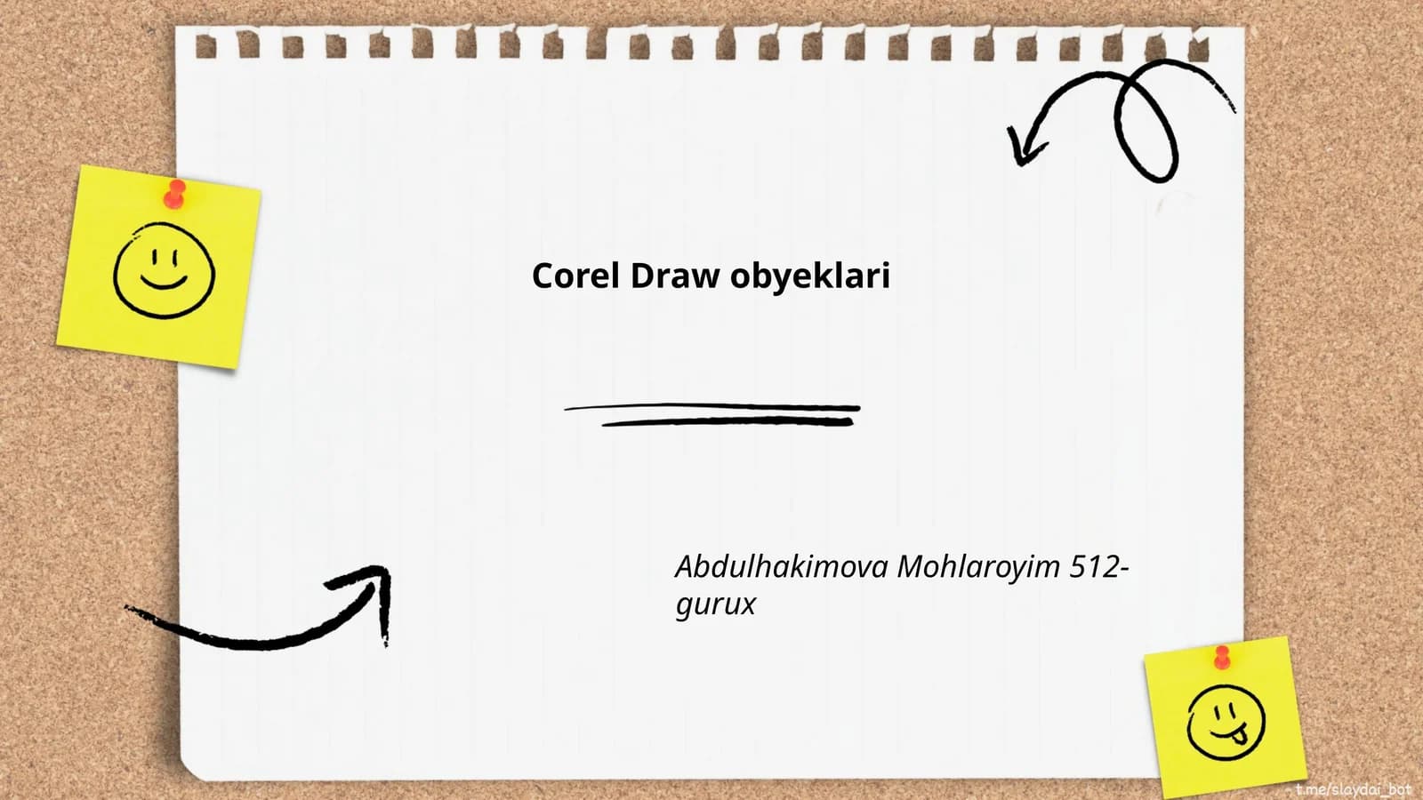 Corel Draw obyeklari