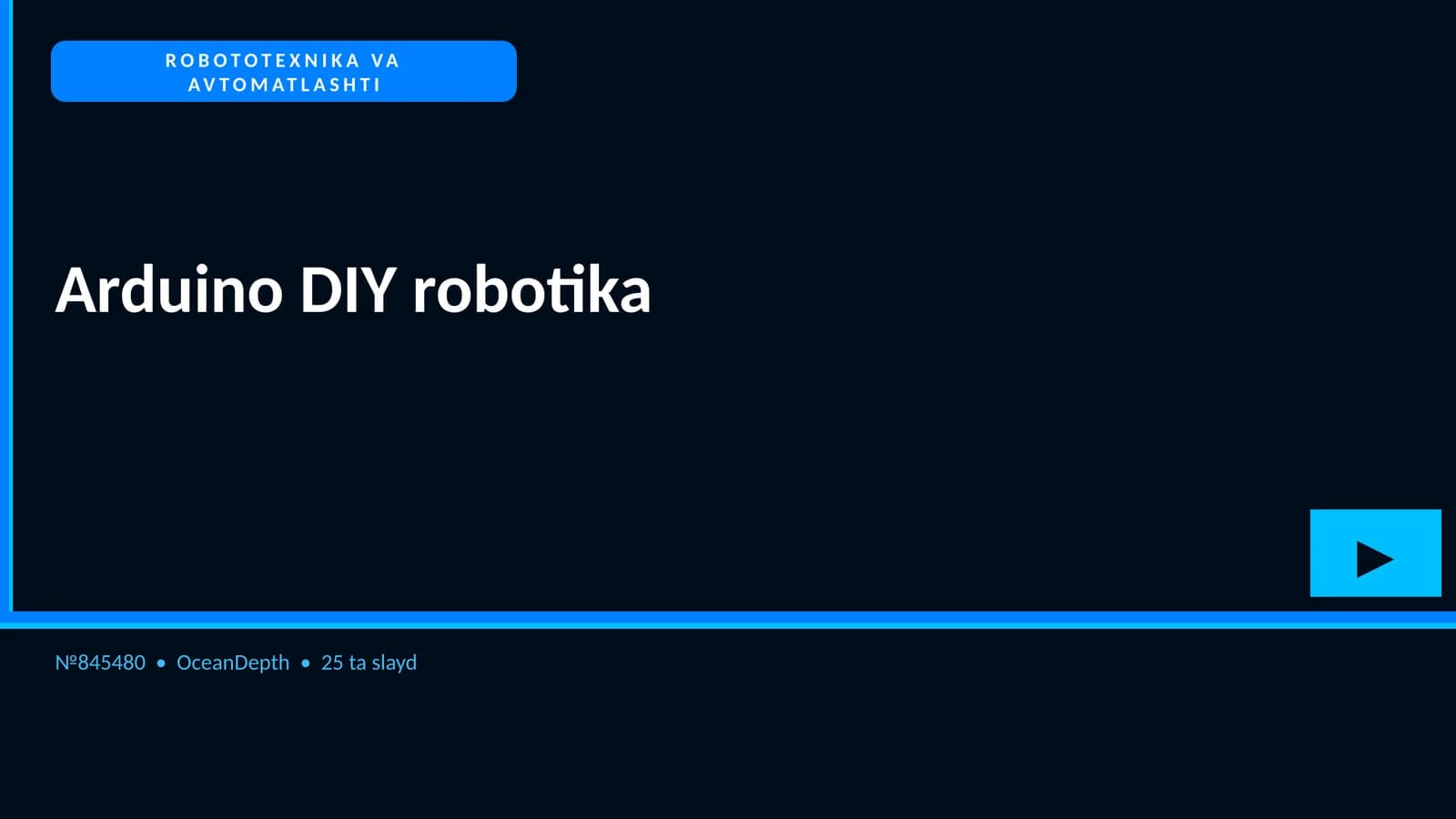Arduino DIY robotika